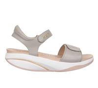 MBT MALIA 2 Sandali Eleganti da Donna in Pelle di Pecora. Calzature Leggere e Comode per la Primavera Estate Calzature Fisiologiche per Comfort e Stabilità. Sandali Moderni con Chiusura. Colore Grigio