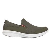 MBT Modena III Slip ON Sneakers da Uomo Senza Lacci. Scarpe da Ginnastica Anatomiche e Confortevoli. Comfort fisiologico della Calzatura e stabilità della Suola Curva.Sneaker Colore Verde