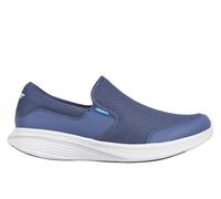 MBT Modena III Slip ON Sneakers Sportive da Uomo Senza Lacci. Scarpe da Passeggio Anatomiche e Comode Calzature Fisiologiche Confortevoli e Stabili con Suola Curva. Sneakers Moderne. Colore Blu