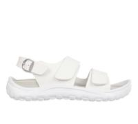MBT NAGANO Sandali per Donna in Pelle con Chiusura a Fibbia. Calzature Leggere e Comode per la Primavera Estate Calzature Fisiologiche per Comfort Stabilità. Sandali di Recupero da Indossare. Bianco