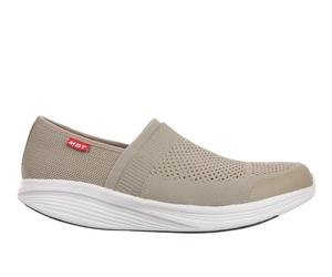 MBT NIWASI Slip ON Sneakers da Donna Senza Lacci. Scarpe Sportive per Camminare Anatomiche e Comode Calzature Fisiologiche per Comfort e Stabilità con Suola Curva. Sneakers Moderne. Colore Beige