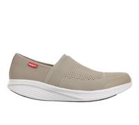 MBT NIWASI Slip ON Sneakers Sportive da Uomo Senza Lacci. Scarpe da Passeggio Anatomiche e Comode Calzature Fisiologiche per Comfort e Stabilità con Suola Curva. Sneakers Moderne. Colore Beige