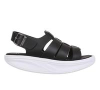 MBT Sandali RAN per Donna in Pelle Calzature Casual Leggere e Comode per la Primavera Estate Calzature Fisiologiche per Comfort e Stabilità. Sandali Sportivi di Stile Moderno. Colore Nero