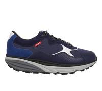 MBT Scarpe da Passeggio Narita Oudoor da Donna. Ideali per Le Escursioni e Le Lunghe Passeggiate Urbane. Stabilità, Comfort e comodità con Una Scarpa dalla Suola Curva fisiologica. Colore Blu