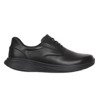 MBT SF-100 Scarpe Casual da Uomo in Stile Classico. Scarpe fisiologiche e Confortevoli. Massimo Comfort e stabilità con Suola Rocker. Scarpe Casual con Lacci. Nero
