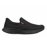 MBT SF-Modena III Slip On Scarpe da Uomo. Calzature fisiologiche con Tecnologia Slip & Fit per Un Uso Senza Sforzo. Tomaia in Mesh Traspirante e Pelle Sintetica. Colore Nero