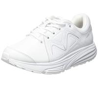 MBT Simba Sneakers da Donna Stile Moderno. Scarpe da Passeggio Anatomiche e Comode. Calzature Fisiologiche di Comfort e Stabilità con Suola Curva. Sneakers con Lacci. Bianco