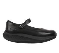 MBT Sirima 8 Scarpe da donna stile ballerina. Scarpe da passeggio anatomiche e confortevoli. Scarpe fisiologiche di comfort e stabilità con suola rocker. Scarpe casual slip-on. Colore nero.