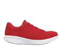 MBT Sora Lace UP Sneakers Sportive per Donna Stile Moderno Scarpe da Passeggio Anatomiche e Comode Calzature Fisiologiche Confort e Stabilità con Suola Curva. Sneakers con Lacci. Colore Rosso