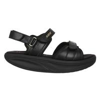 MBT SUMU 8 Sandali Eleganti da Donna in Pelle Calzature Leggere e Comode per la Primavera Estate Scarpe Fisiologiche per Comfort e Stabilità. Sandali Eleganti di Stile Moderno. Colore Nero