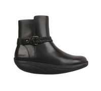 MBT Uki Boot Stivali da donna. Stivali da passeggio anatomici e confortevoli in nappa. Calzature fisiologiche Comfort e stabilità con suola rocker. Stivali casual con lacci. Nero