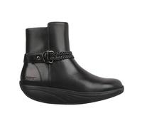 MBT Uki Boot Stivali da donna. Stivali da passeggio anatomici e confortevoli in nappa. Calzature fisiologiche Comfort e stabilità con suola rocker. Stivali casual con lacci. Nero