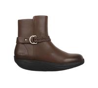 MBT Uki Boot Stivali da donna. Stivali da passeggio anatomici e confortevoli in nappa. Calzature fisiologiche Comfort e stabilità con suola rocker. Stivali casual stringati. colore marrone.