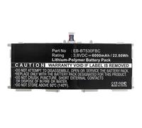 MBTAB0039 CoreParts Battery for Samsung Gal Tab4 26Wh Li-ion 3.8V 6800mAh for Sa