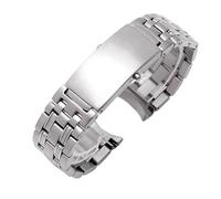 MBUIOPJ Cinturini For Orologi In Acciaio Inossidabile 316L Argento Da 18 Mm, 20 Mm E 22 Mm, Compatibili Con Omega Seamaster Speedmaster Planet Ocean Belt(22mm)