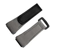 MBUIOPJ Cinturino in vera pelle compatibile con cinturino in nylon Richard Mille, strumento for orologi da uomo RM50/53, cacciavite a 4 stelle e 5 stelle, polso da 25 mm(Gray)