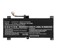 MBXAS-BA0338 CoreParts Laptop Batteria for Asus 66WH Li-ion 15.4V 4.3Ah G515GV G
