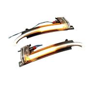 Mbxpxe Indicatori Di Direzione 2 Pezzi Indicatori Direzione Dinamici LED Indicatore Specchietto Laterale Lampeggiante Per A3 8P Per A4 Per A5 B8 Per Q3 Per A6 Lampada di Segnalazione(Crystal white)