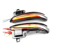 Mbxpxe Indicatori Di Direzione Indicatore Direzione Specchio Luce Segnale Svolta Dinamico A LED Per Toyota Per RAV4 XA50 Per Highlander Per Tacoma N300 Per Lexus Lampada di Segnalazione(Smoky black)
