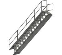 MBZ 80245 Scala Falltreppe H0 Kit da montare taglio laser
