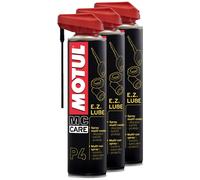 MC CARE P4 EZ LUBE Motul Spray Multiuso Olio per Auto 3 X 400 ml
