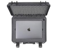 MC-CASES MAX380H115S - Custodia rigida per computer portatile e accessori, Nero , m, valigetta