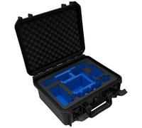 MC-CASES Robusta valigetta per monitor Atomos Shinobi 7, spazio per accessori, Nero , Valigetta rigida