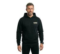 MERCHCODE, Felpa con Cappuccio da Uomo, Nero, 4XL