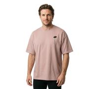 Mc Clothes Love In The Air Heavy Oversized Short Sleeve T-shirt Rosa S Uomo