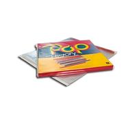 MC DAISON 10 Pezzi Busta Trasparente in polipropilene spessa 75my con strip adesiva per dischi LP 33 giri in vinile in BOX e COFANETTI di spessore fino a 20 mm