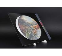 MC DAISON 10 pezzi KIT COMPLETO Copertina Busta Cartoncino NERO per Dischi Vinile LP 33 Giri 12" Maxi Single Colorati Picture Disc + Busta interna trasparente (diam. 30 cm)