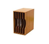 MC DAISON BA 40 Mobile espositore in vero legno di Bamboo per circa 40 dischi LP 33 giri