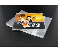 MC DAISON Busta richiudibile per custodie CD single jewelcase musicali originali sottili 14,5 x 13,6 cm (conf. 50 pz)