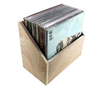 MC DAISON MOBILE ESPOSITORE INCLINATO scaffale arredamento per 35-45 dischi LP vinile 33 giri (diam.30cm) in legno multistrato