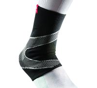 MC DAVID Fascia per caviglia con supporti in gel nero | L