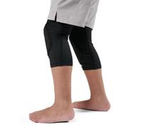 Mc David Kit Di Protezione Per Gomiti/ginocchia Hex Viz Youth Black / Grey