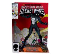 McFarlane Toys - Marvel Spider-Man scala 1:6 collezionabile con scena e fumetto (Marvel Super Heroes Secret Wars #8)
