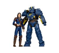 FALLOUT 4 - T-60 Vault Tec & Sole Survivor Action Figures 2-Pack McFarlane
