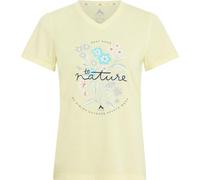 Mc Kinley Nata II T-Shirt da Donna Melange/Yellow Light 36