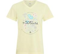 Mc Kinley Nata II T-Shirt da Donna Melange/Yellow Light 42