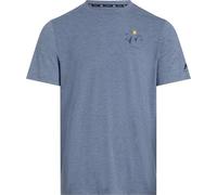 Mc Kinley Ronald II T-Shirt da Uomo Melange/Blue Dark L