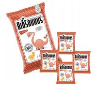 Mc LLOYD 's BioSaurus Patatine di mais al ketchup senza glutine - 4x15 g