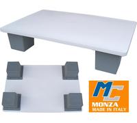 MC Ristorazione - Pallet di Lavoro H.A.C.C.P. in Polipropilene Pieno, 60X40cm