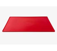 MC Ristorazione - Tagliere Rosso da cucina Flessibile con bordo, certificato H.A.C.C.P, Misure 60x40, professionale, 1 pz Made in Italy.