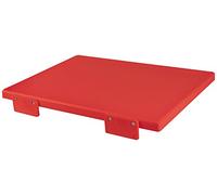 MC Ristorazione Tagliere Rosso da Cucina H.A.C.C.P. in polietilene, 30x40x2, Professionale, 1 pz Made in Italy.