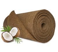 MC.Sammler Tappetino di Cocco per Protezione Invernale Piante, Palme - al Metro - 25 cm / 50 cm / 100 cm (Larghezza) - Protezione dal Freddo - 100% Biologico - Rotolo in Fibra di Cocco - 100cm x 5m