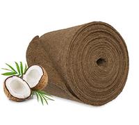 MC.Sammler Tappetino di Cocco per Protezione Invernale Piante, Palme - al Metro - 25 cm / 50 cm / 100 cm (Larghezza) - Protezione dal Freddo - 100% Biologico - Rotolo in Fibra di Cocco - 50cm x 5m