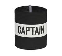 MC-Trend Fascia da capitano di calcio: fascia elastica di alta qualità per tutte le età - Scelta perfetta per il capitano della tua squadra (1, nero/bianco)