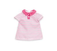 MC VESTITO POLO A RIGHE ROSA