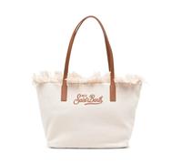 MC2 Saint Barth, ,Bags ,Donna ,Bianco ,ONE SIZE City Bag Mid Fringe